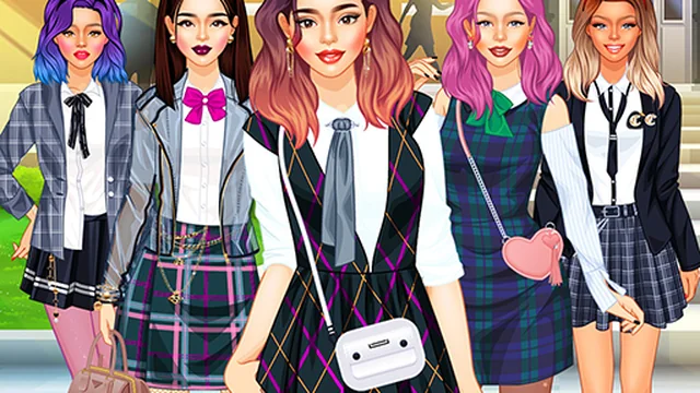 College Girls Team Makeover - girls