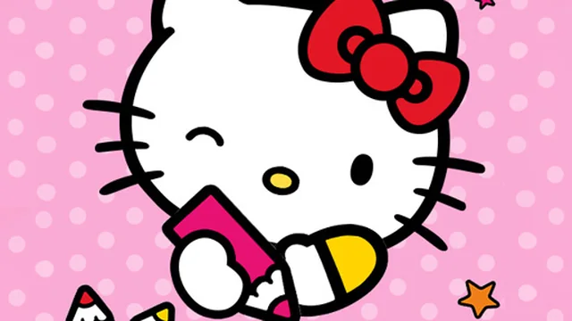 Color By Number With Hello Kitty