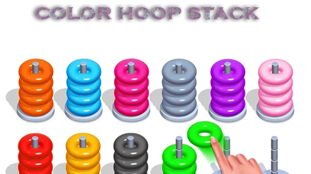 Color Hoop Stack - Sort Puzzle