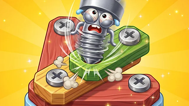 Color Screw Rescue Puzzle