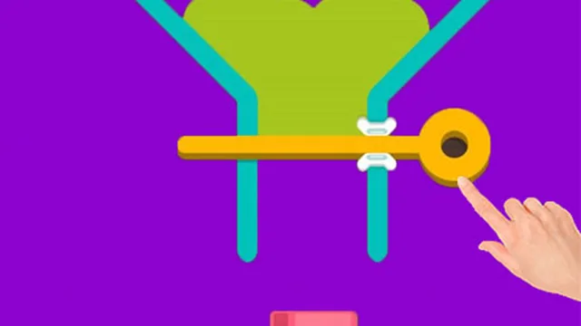 Colored Water & Pin Game