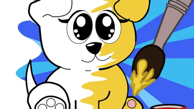 coloring and painting book