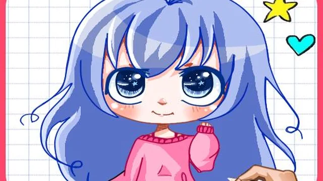 coloring book anime girls and boys - Play Game