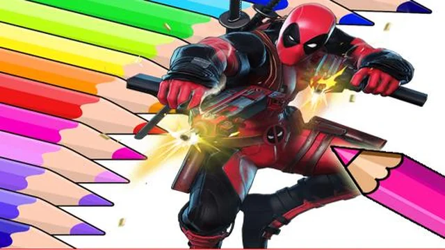 Coloring Book for Deadpool
