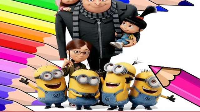 Coloring Book for Despicable Me Printable