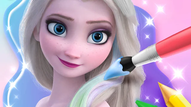 Coloring Book For Elsa