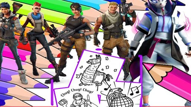 Coloring Book for Fortnite