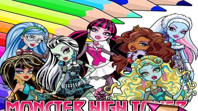 Coloring Book for Monster High