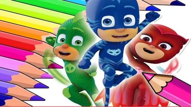 Coloring Book for PJ Masks