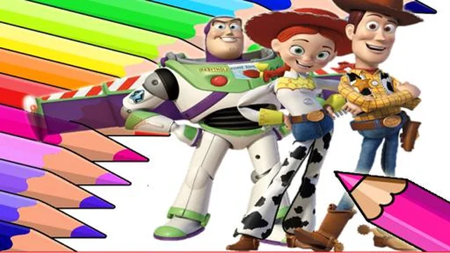 Coloring Book for Toy Story