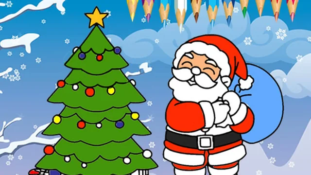 Coloring Christmas Tree