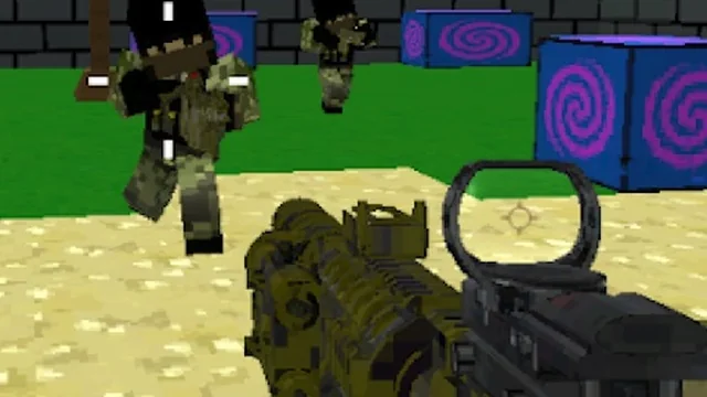 Combat Pixel Arena 3D Infinity