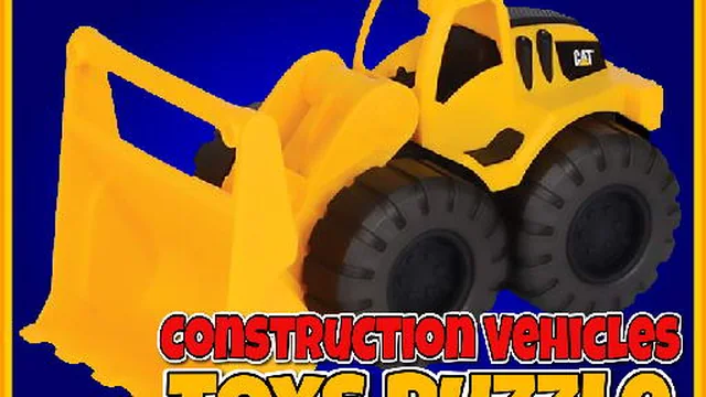 Construction Vehicles Toys Puzzle