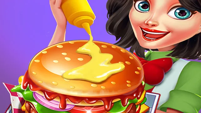 Cooking burger Maker Chef