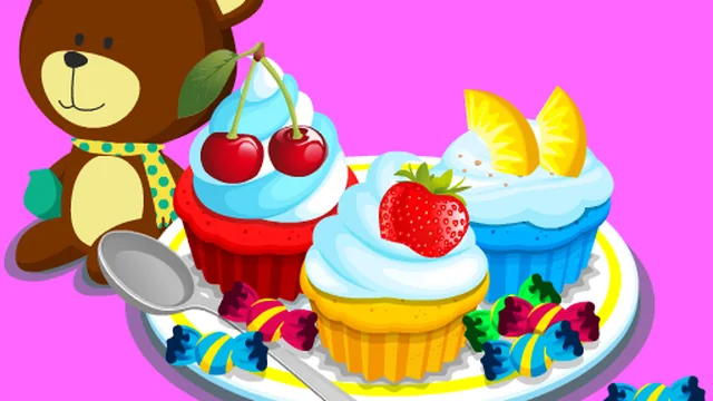 Cooking Colorful Cupcakes