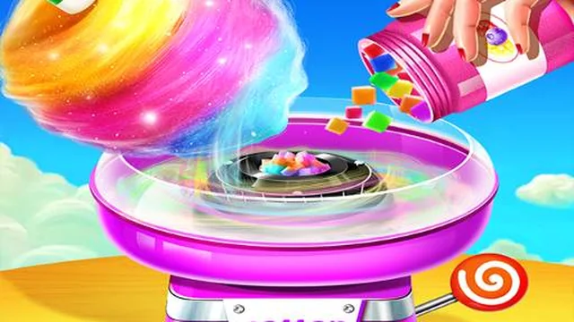 Cotton Candy Shop Cooking Game