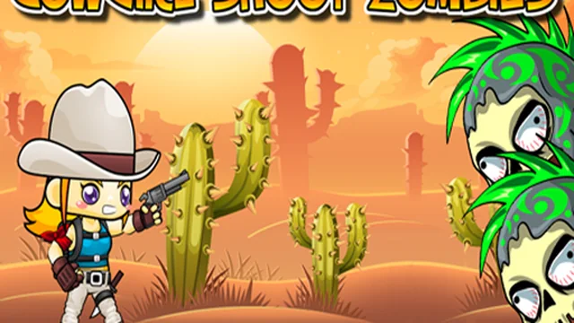 Cowgirl Shoot Zombies