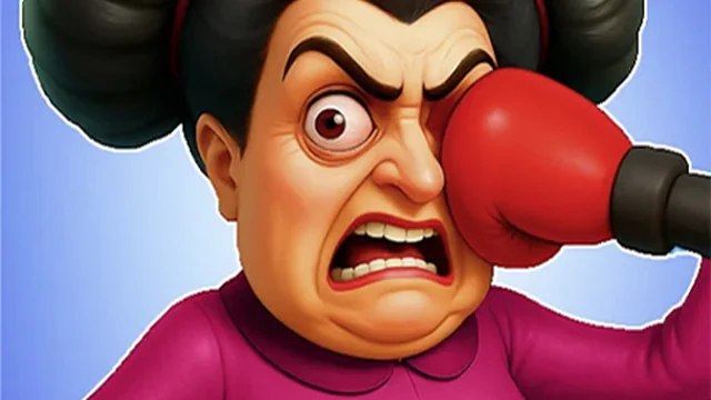 Crazy Aunty: Slap &amp; Punch