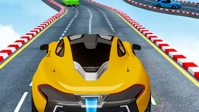 Crazy Car Impossible Sky Tracks
