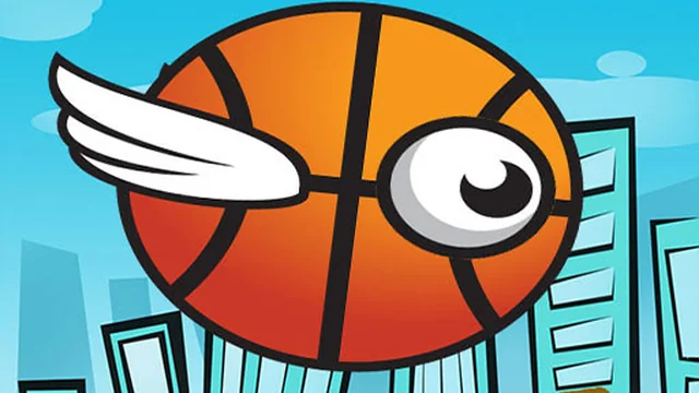 Crazy Flying Basketball game thumbnail