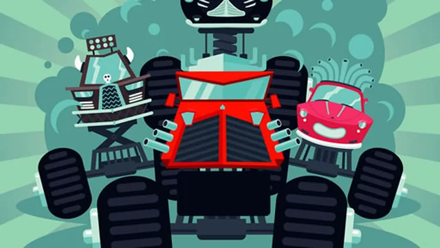 Crazy Monster Trucks Memory