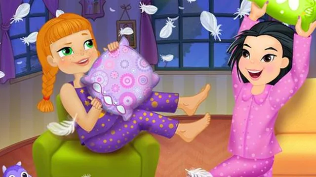 Crazy Pillow Fight Party