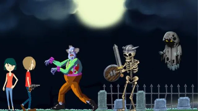 Creepy Clowns in the Graveyard game thumbnail