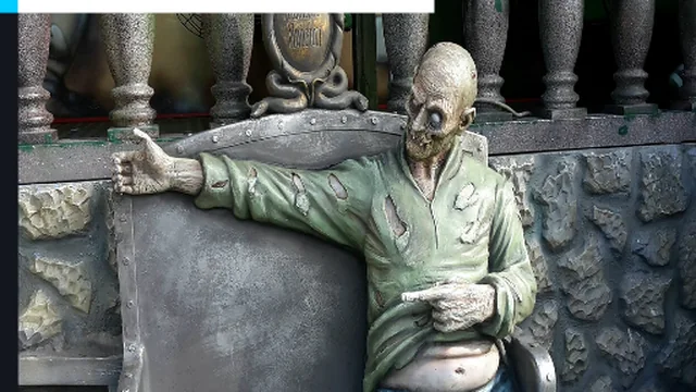 Creepy Zombie Jigsaw