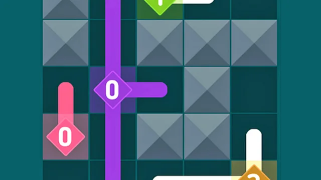 Cross Path Puzzle Game