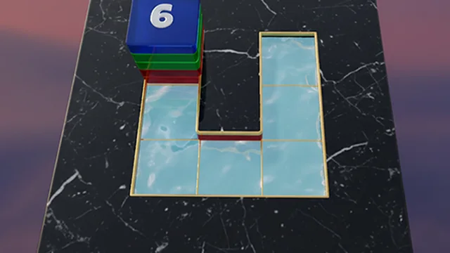 Cube blocks Game