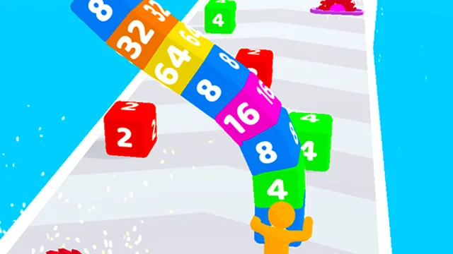 Cube Stack 2048