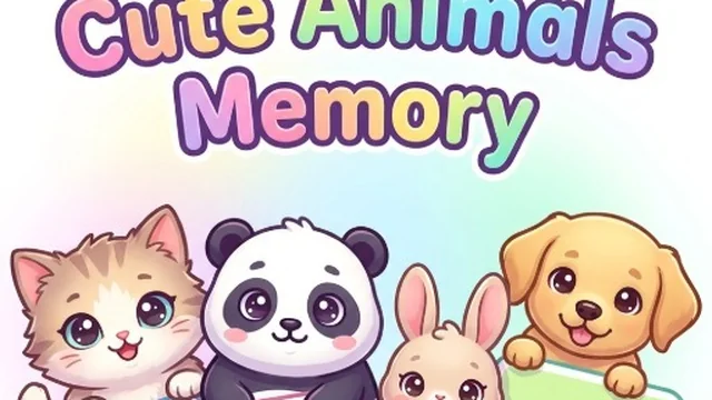 cute Animals Memory