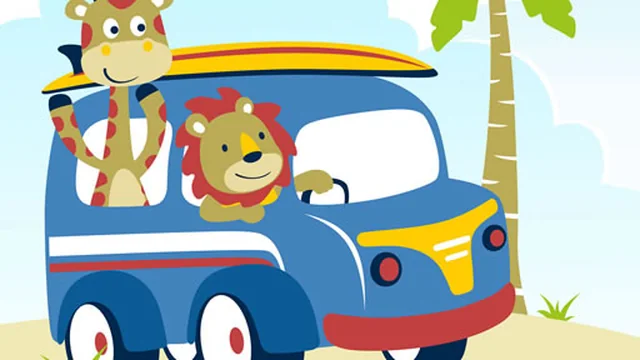 Cute Animals With Cars Difference