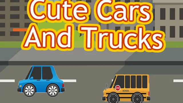 Cute Cars And Trucks Match 3