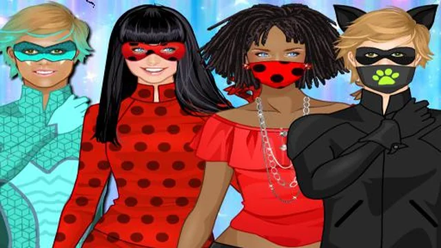 Cute dress up for a ladybug