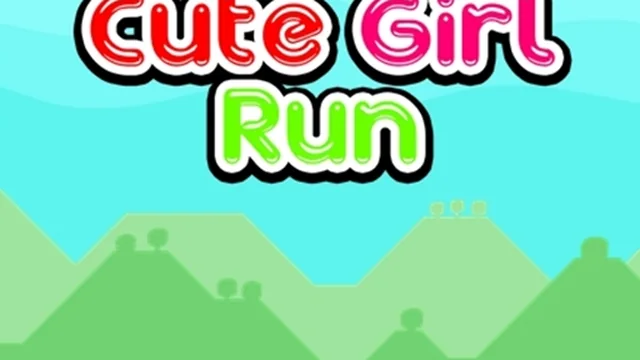 Cute Girl Run
