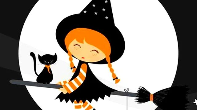 Cute Halloween Witches Jigsaw