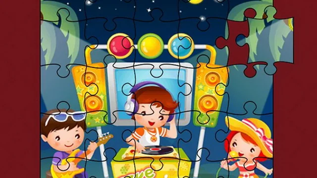 Cute Little Kids Jigsaw