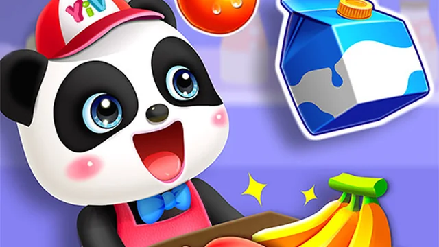 Cute Panda Supermarket