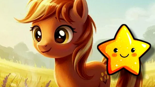 Cute Pony Hidden Stars