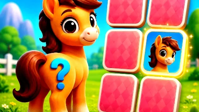 Cute Pony Memory Quest