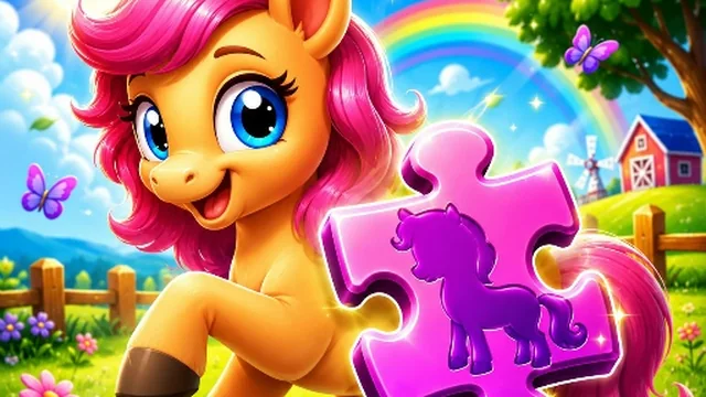 Cute Pony Puzzle Quest