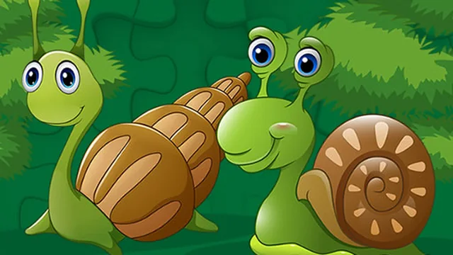 Cute Snails Jigsaw game thumbnail