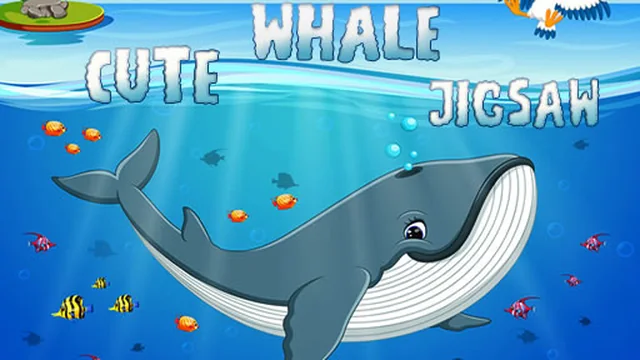 Cute Whale Jigsaw game thumbnail