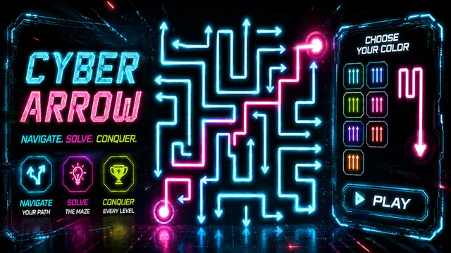 Cyber Arrows: Brain Puzzle Game