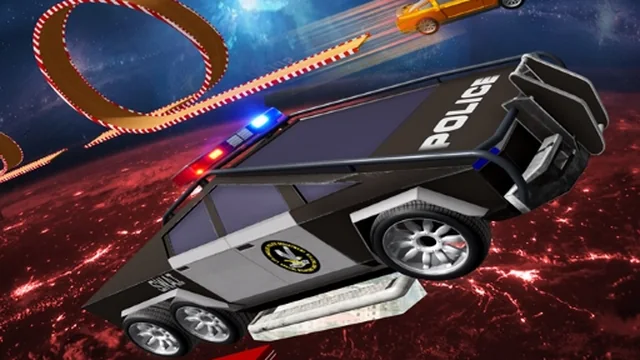 Cyber Truck Car Stunt Driving Simulator game thumbnail