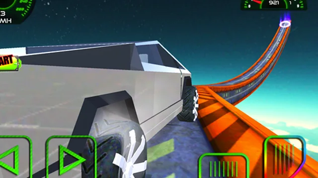 Cyber Truck Race Climb