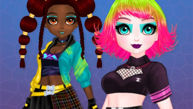 Cyberpunk Hairstyle 2200