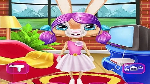 Daisy Bunny Dress up game thumbnail