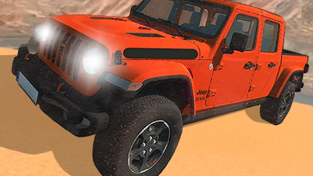 Dangerous Jeep Hilly Driver Simulator game thumbnail